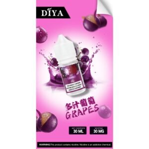 DIYA叮啞電子煙通用瓶裝小煙油 【多汁葡萄】30MG/30ML