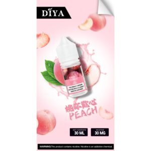 DIYA叮啞電子煙通用瓶裝小煙油 【水蜜桃】30mg/30ml