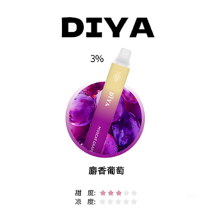 DIYA叮啞電子煙一次性拋棄式7500口【麝香葡萄】